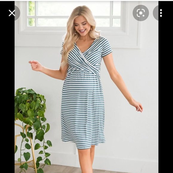 Neesee's Dresses Striped Dress - Picture 1 of 1